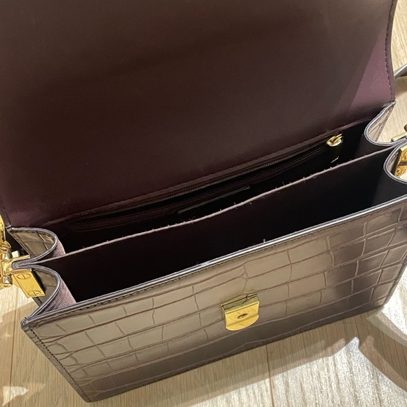 J W PEI Brown/maroon crossbody bag - Picture 5 of 5